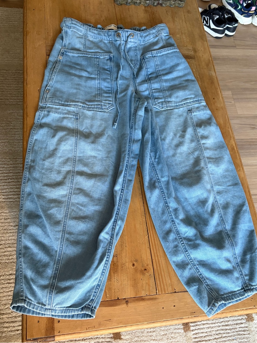 We the free silverton pull on barrel jeans